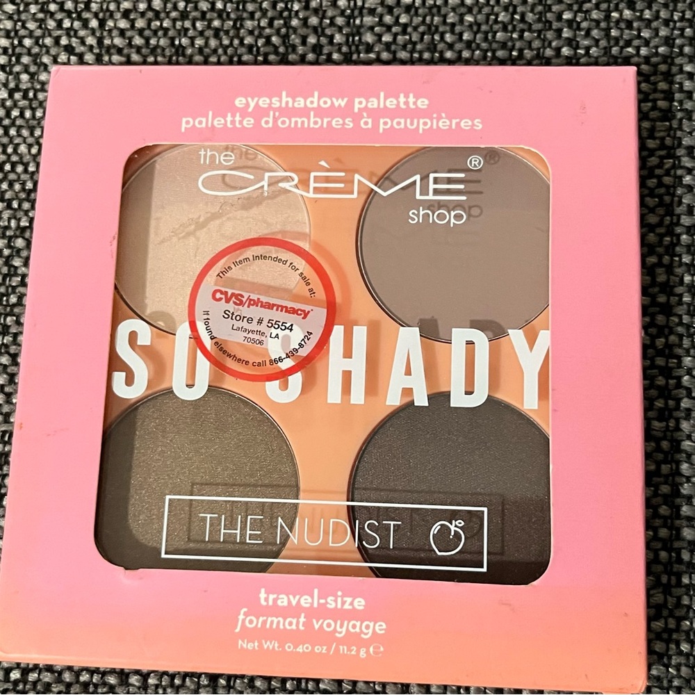 The Crème Shop - So Shady The Nudist Makeup Eyeshadow Palette